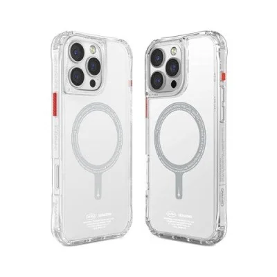 Cover Iphone 16 Pro Saido Mag-Charge Skinarma - Clear